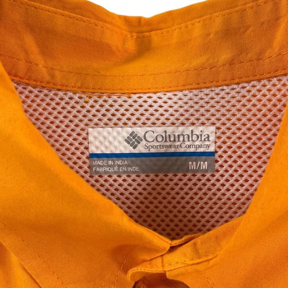 Columbia PFG Vented Fishing Shirt Men M LSU University of Tennessee Volunteers - Picture 13 of 16